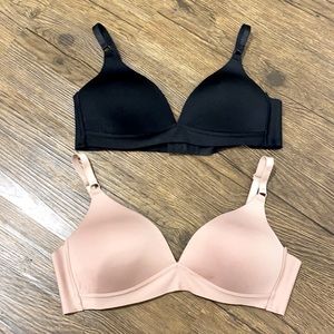 Black and Nude Strm Line Bras